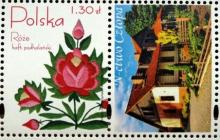 Nadleśnictwo Człopa na znaczkach pocztowych...